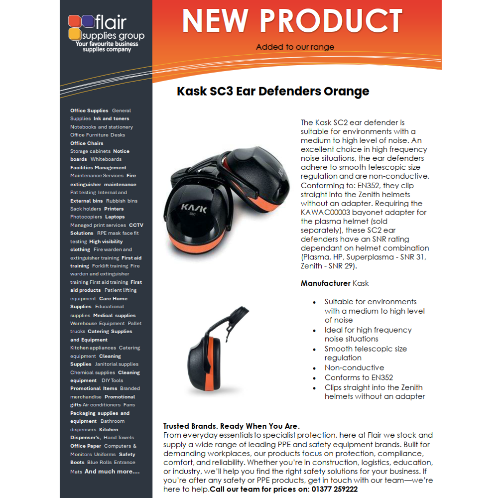 Kask SC3 Ear Defenders